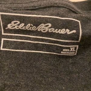Eddie Bauer XL Mens Grey cloth T-shirt